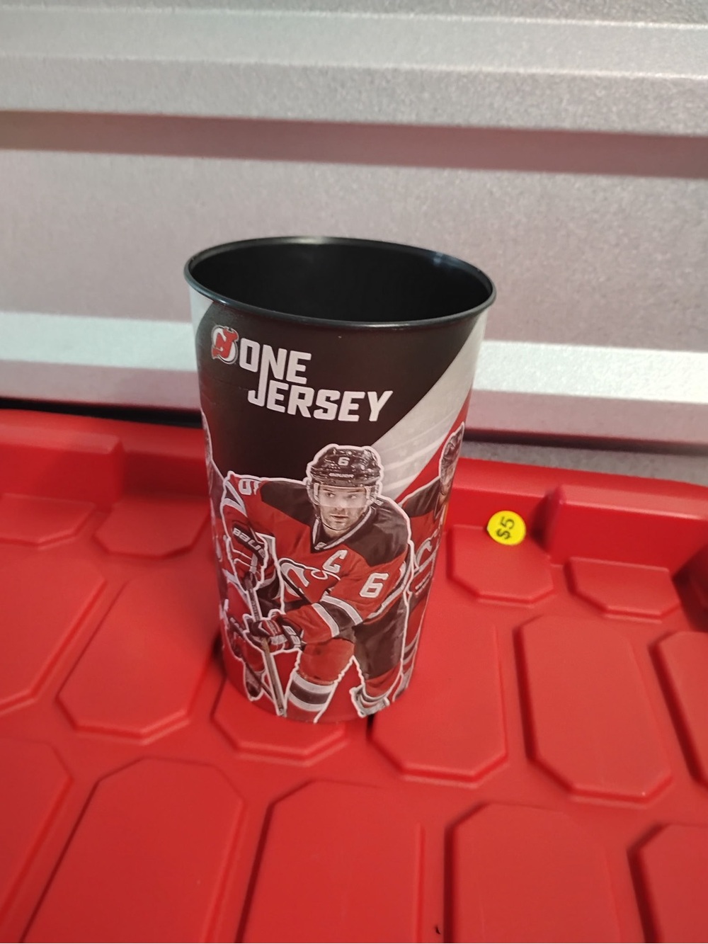 Red Hockey Team Tumbler New Jersey devils